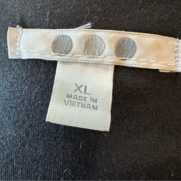 Three Dots Quilted Insulated Mock Neck Jacket Black XL - Picture 6 of 9